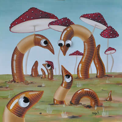 Earthworms point of view - Raphaële LENNOZ